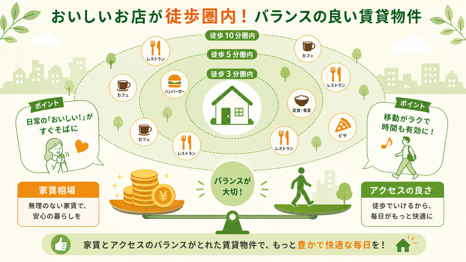 中京区でランチスポット巡りをするなら住まい探しも一緒に
