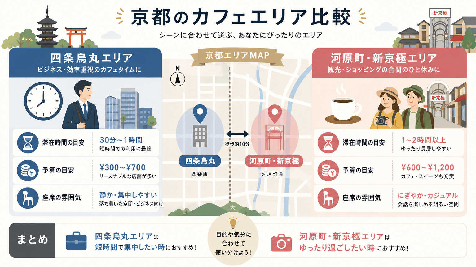 中京区のランチスポットおすすめエリアと選び方